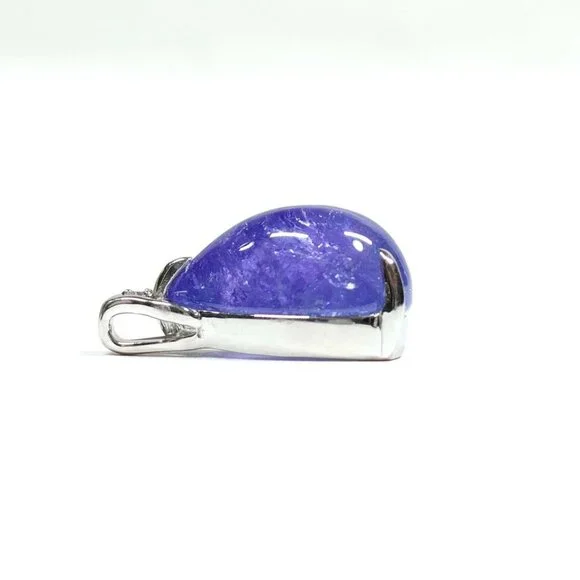 Jewelry Pendant Head Tanzanite 14.4ct Platinum 1324096